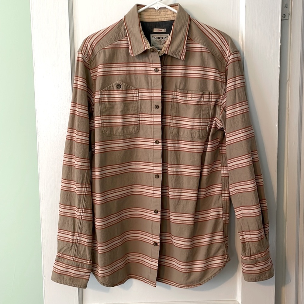 Mens BURTON button down shirt! Like new!!
